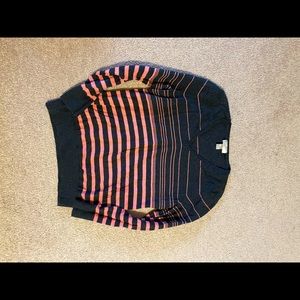 Pink and gray loft sweater